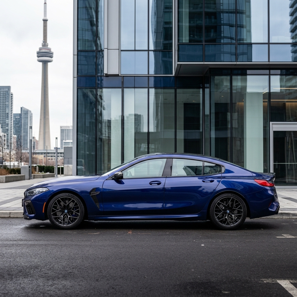 2024 BMW M8 Competition Gran Coupé — Seraphim Supercars Toronto — view 2