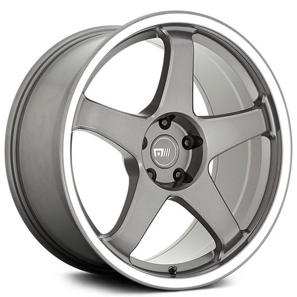 Motegi Motegi MR151 CS5 Gunmetal w/ Machined Lip - 18x8.5 | 5x114.3 | +25 | 72.6mm — Seraphim Supercars