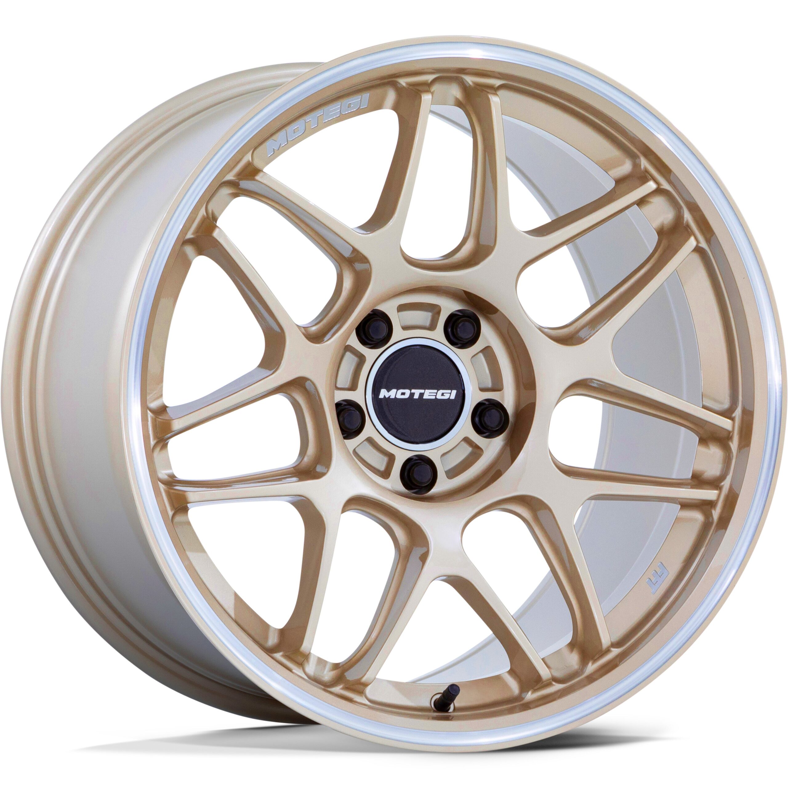 Motegi Motegi MR158 TSUBAKI Motorsport Gold w/ Machined Lip - 18x9.5 | +25 | 5x114.3 | 72.56mm — Seraphim Supercars
